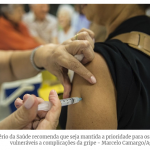 Vacinação contra gripe é ampliada para público acima de 6 meses