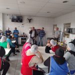 A equipe da Ação Sindical esteve nas empresas Perfetto e PETITA